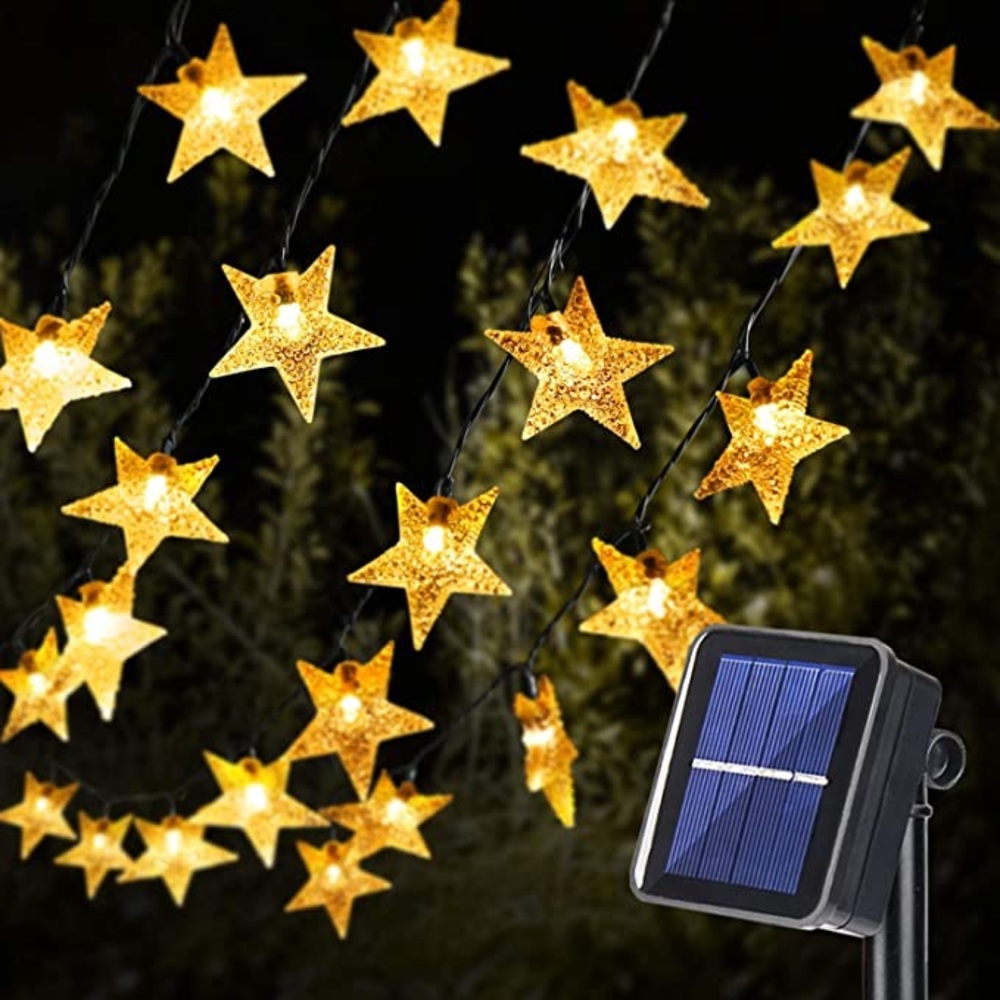 Solar Star String Lights 110 LED, 59 Ft, 8 Modes